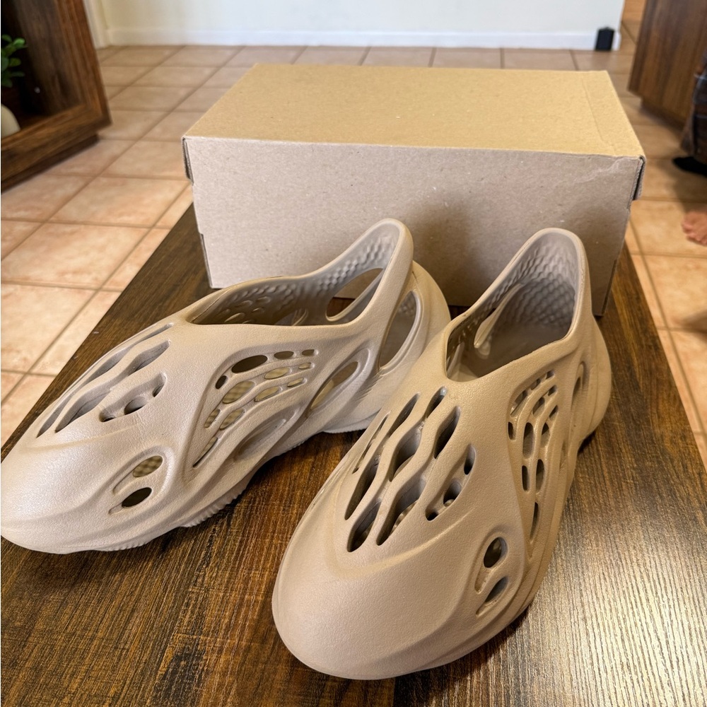 Yeezy Tan Slip-On Loafers